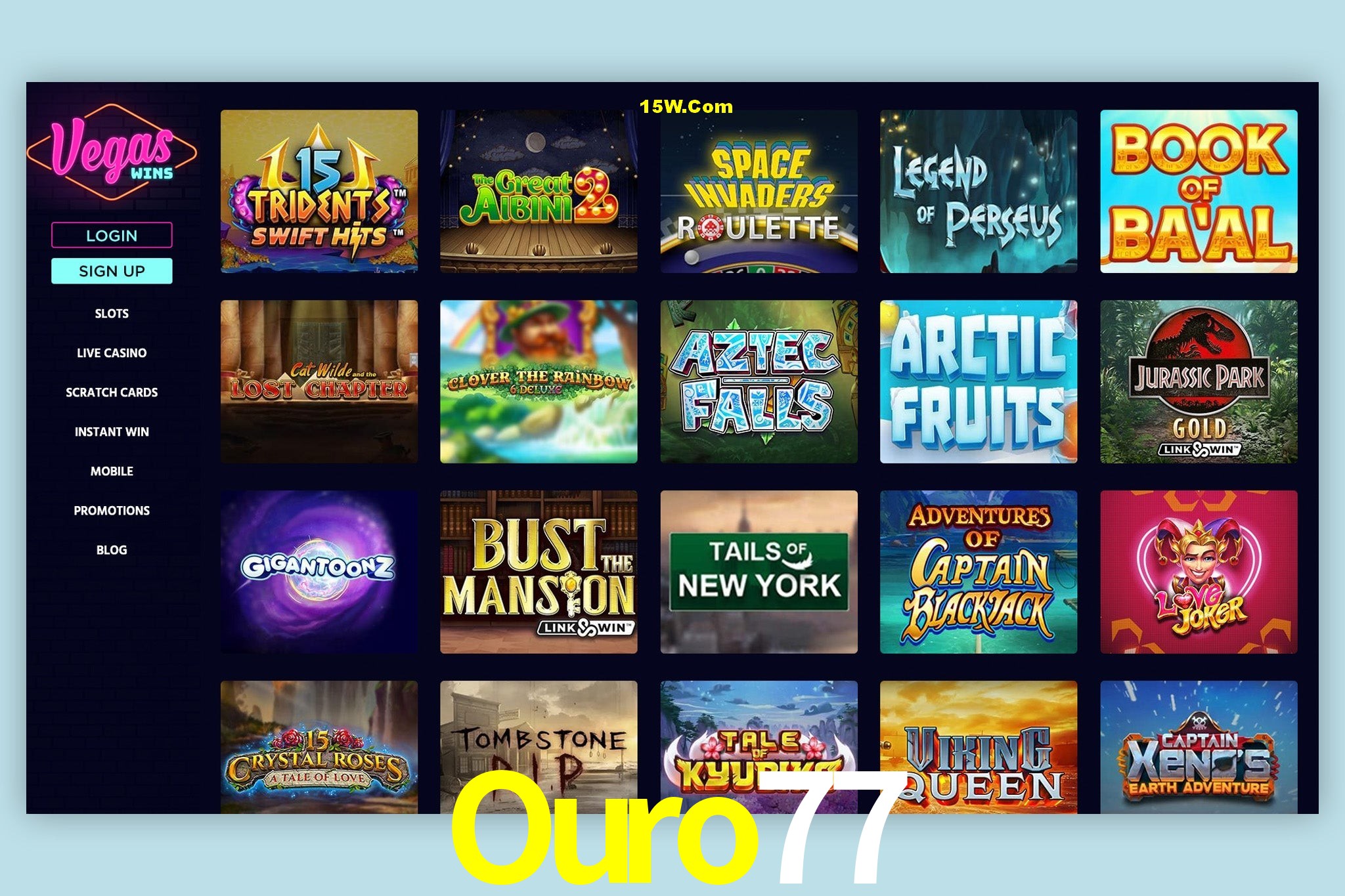 Live Casino Ouro77